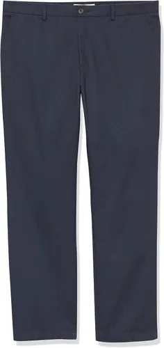 Vista 5 de Tienda Essentials Pantalón chino de corte recto resistente a las arrugas, sin pinzas