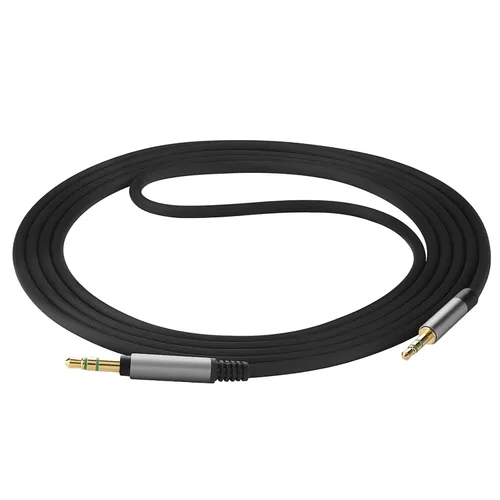 Vista 2 de Geekria Cable de audio compatible con auriculares AKG Y600NC Y500, Y50, N60NC/700NC/700NC M2, N60, Y50BT, Y45BT, N90Q, cable estéreo de repuesto