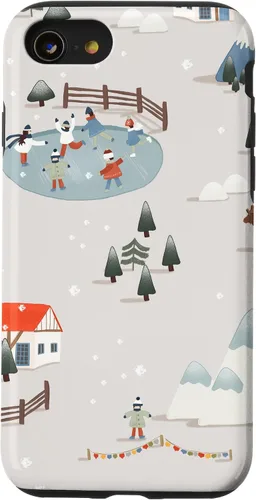 Vista 8 de Funda para iPhone 12 Mini Winter Time Scenes