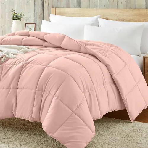 Vista 15 de Homelike Moment Edredón tamaño king - Inserto de edredón beige, alternativa al plumón, edredón ligero para cama king, ropa de cama ligera