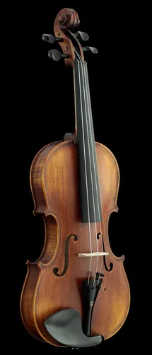 Vista 6 de Sky Mastero Sound 1/2 Tamaño Profesional Hecho a Mano Satén Acústico Violín Estilo Antiguo