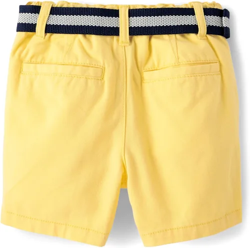 Vista 2 de The Children's Place Baby-Boys and Toddler Belted Chino Shorts