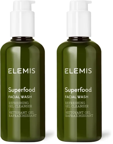 Vista 9 de ELEMIS Superfood Facial Wash Gel prebiótico diario revitalizante limpia, nutre y equilibra suavemente la piel para una tez fresca y brillante