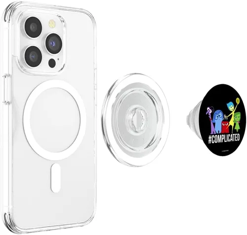 Vista 4 de Disney Pixar Inside Out Emotions #Complicated PopSockets MagSafe PopGrip para iPhone