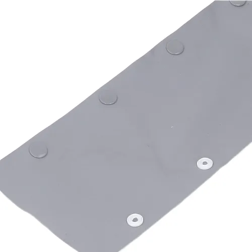 Vista 9 de Funda de cable con botón a presión, 0.98 pulgadas de diámetro, 16.4 ft de diámetro, protector de cable de PVC ignífugo para gestión de cables, funda