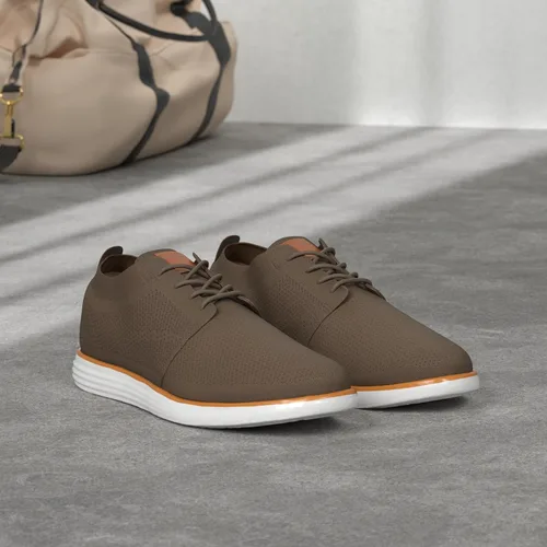 Vista 2 de Bruno Marc Zapatillas de malla para hombre Oxfords ligeras