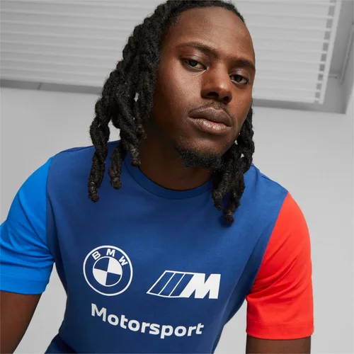 Vista 16 de PUMA Camiseta con logotipo BMW M Motorsport Essentials para hombre