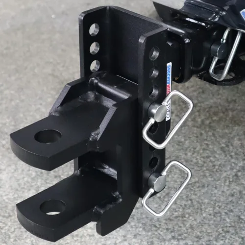 Vista 3 de Shocker XR - Enganche de pasador de horquilla con orificio de 1-1/4 pulgadas, se adapta a enganche de 2-1/2 pulgadas, elevación de 1.5