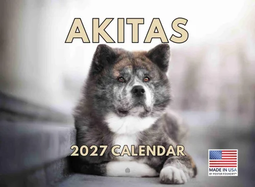Vista 37 de Calendario mensual de pared Airedale Terrier Dog 2027