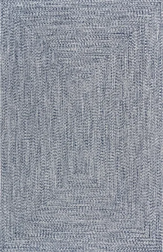Vista 22 de nuLOOM Wynn Alfombra de Área Trenzada para Interiores/Exteriores, 3x5, Bronceado Wynn Tan
