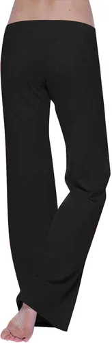 Vista 7 de Leggings acampanados para mujer, pantalones cargo de pierna ancha, leggings de yoga de cintura alta con bolsillos, talla grande, pantalones
