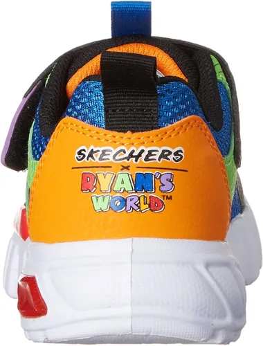 Vista 3 de Skechers Tenis unisex Flex-Glow-Flash-Fun para niños