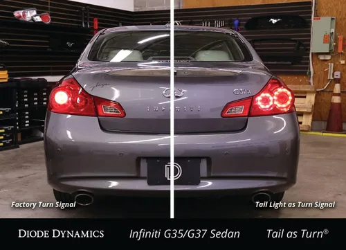 Vista 3 de Módulo de luces LED para parte trasera y luces de giro para Infiniti G37 Sedan