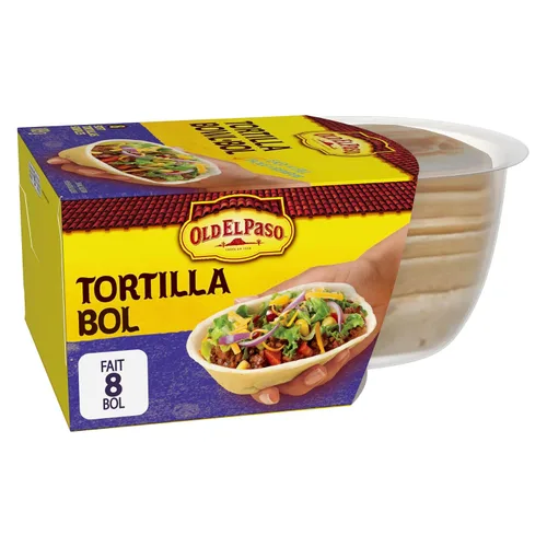 Vista 4 de Old El Paso Cuenco de tortilla, 8 unidades, 6.67 oz/6.7 onzas, {Importado de Canadá}