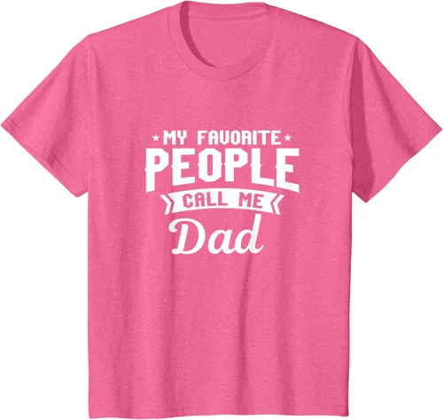 Vista 50 de My Favorite People Call Me Dad - Camiseta divertida, Negro, S