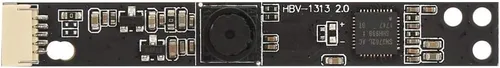 Vista 4 de Qiilu Ov5640 Webcam 2 millones de píxeles 60 ° lente gran angular módulo de cámara USB con chip Ov2659