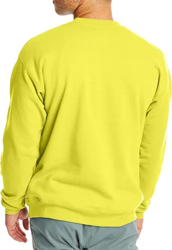 Vista 2 de Hanes Sudadera EcoSmart con capucha para hombre, de forro polar, de peso medio, sudadera con capucha para hombre