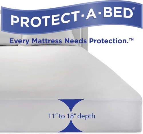 Vista 3 de Protector de colchón Arctic Chill, Protect-A-Bed, impermeable, de 5 lados, individual