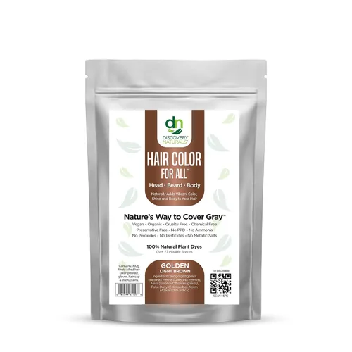 Vista 20 de Tintura para el cabello y las cejas Henna Maiden: 100 % natural y sin químicos