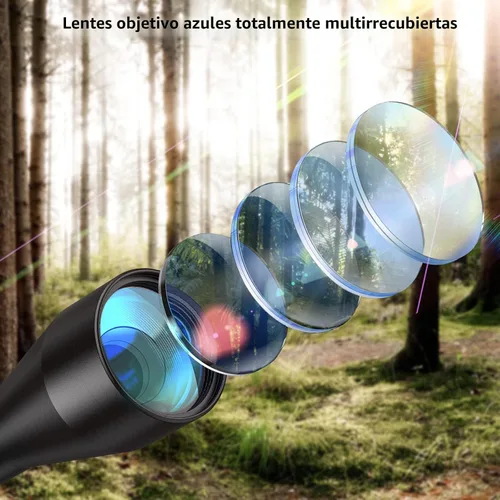 Vista 3 de CVLIFE 3-9x40 Optics R4 Reticle Crosshair Alcance con monturas de alcance