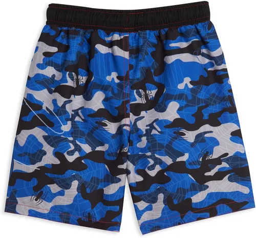 Vista 2 de Marvel Spider-Man Avengers Swim Trunks Bathing Suit Toddler to Big Kid