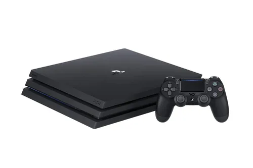 Vista 4 de Sony PlayStation 4 Pro w Accessories 1TB HDD CUH-7215B - Jet Black Renewed