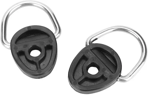Vista 5 de Tbest 6 unids canoa D hebilla lazo lazo seguridad cubierta montaje accesorios piezas kayak pesca equipo kayak d anillo