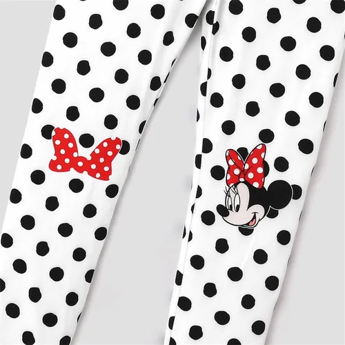 Vista 6 de Disney Mickey and Friends - Conjunto de camiseta y pantalones de manga larga con estampado de personajes para niña de 6 a 12 años