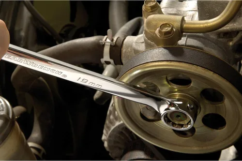 Vista 10 de GEARWRENCH Juego de llaves métricas combinadas de patrón largo con rollo de herramientas de 9 piezas, 12 puntos - 81932