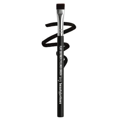 Vista 18 de Beauty Junkees Cepillo corrector para debajo de los ojos, pequeño, suave, esponjoso, cónico, sintético, sin crueldad, vegano, para polvo de fijación