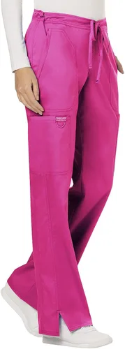 Vista 7 de Cherokee - Pantalones quirúrgicos elásticos Workwear Revolution WW120 para mujer, suaves y con cordón ajustable