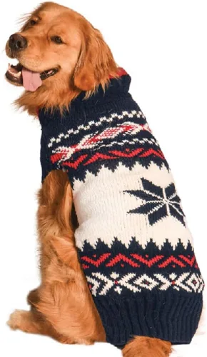 Vista 2 de Chilly Dog Suéter para perro Navy Vail (XXS)