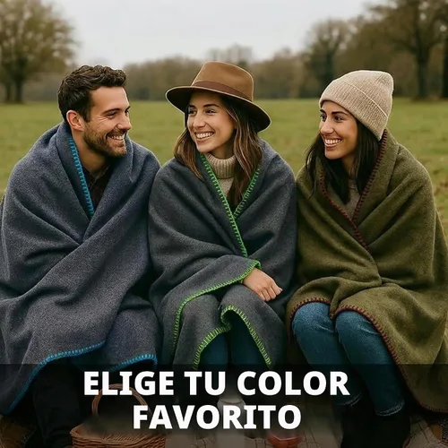 Vista 8 de Manta de Lana para Acampada – 70% Lana Resistente de Servicio Pesado Estilo Militar, Cálida y Lavable, Manta Ignífuga para Emergencias Gris