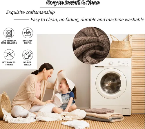 Vista 6 de Fundas de Cojines para Sofá Seccional, fundas de sofá de tela jacquard elástica gruesa y lavable para sofá seccional, fundas de sofá antideslizantes