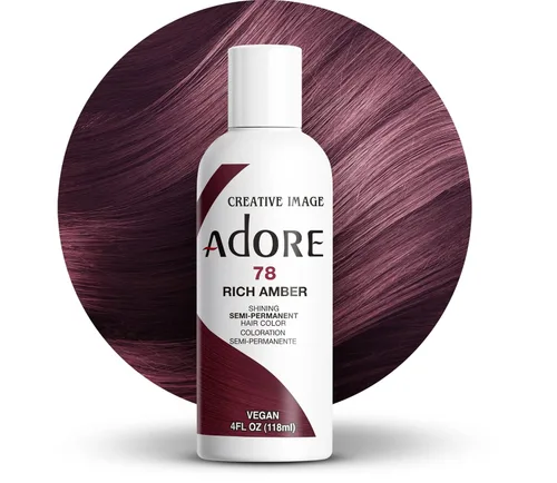 Vista 58 de Adore Tinte semipermanente verde para el cabello, vegano y sin crueldad, 4 onzas líquidas, 163 Green Apple (paquete de 1)