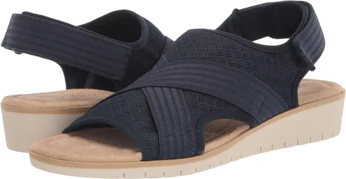 Vista 7 de Easy Street Sandalias Raeven para mujer, estilo casual, color gris