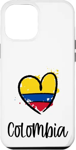 Vista 26 de Colombia Heart Art Cool South America Spanish Colombian Gift Case for iPhone 17