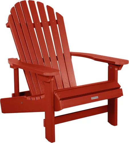 Vista 9 de Highwood Hamilton Adirondack - Silla plegable y reclinable, King Negro