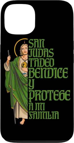 Vista 7 de Saint Jude Thaddeus. Bless and Protect My Family Case for iPhone 17