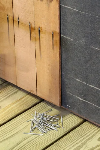 Vista 8 de Simpson Strong-Tie S3SND1 - Clavo de revestimiento de madera con mango de anillo, calibre 14, cabeza redonda completa, punta de diamante, acero