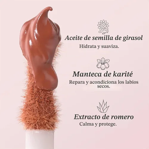 Vista 4 de Julep It's Whipped Matte Lip Mousse - Airy Taupe - Lápiz labial líquido de larga duración - Acabado aterciopelado que no se seca - Manteca de karité