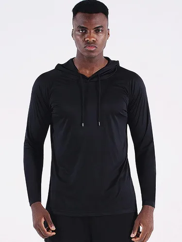 Vista 5 de CADMUS Camisas de pesca de manga larga para hombre, protección solar UPF 50+, sudaderas con capucha de ajuste seco