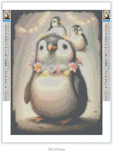 Vista 19 de CoHraeu Pintura de diamantes 5D con diseño de luna y gato nocturno por números, kit de pintura con diamantes, arte de cristal, manualidades, taladro