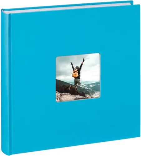 Vista 3 de Hama Jumbo Album Fine Art, 11.8 x 11.8 in, 100 páginas blancas, Malibú, Papel Aqua 100 páginas blancas, 11.8 x 11.8 in, para fotos de 3.9 x 5.9