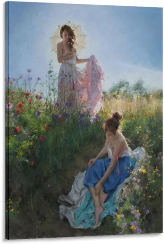 Vista 22 de Vicente Romero Redondo - Póster de pinturas artísticas de pared (32) marcos de fotos, regalos, lienzo, arte de pared, impresiones decorativas