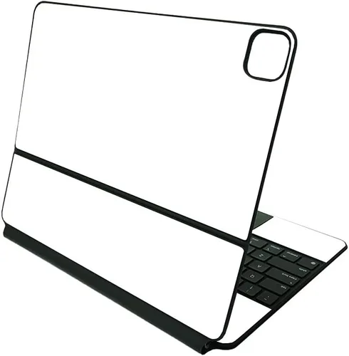 Vista 10 de MightySkins Skin compatible con Apple Magic Keyboard para iPad Pro de 12.9 pulgadas (3ª a 6.ª generación), color azul sólido, funda protectora