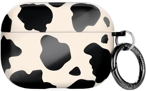 Vista 9 de Velvet Caviar Funda compatible con AirPods Pro de 2ª y 1ª generación, bonita funda protectora dura para mujer, diseño de lunares azules y aguamarina