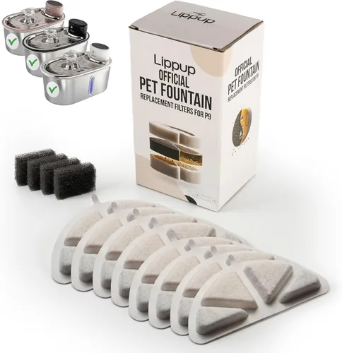 Vista 10 de Fuente de agua inalámbrica para gatos de acero inoxidable de 108 oz/3.2 L Batería de 5200 mAh, autonomía de 50 días, sensor de movimiento, ultra
