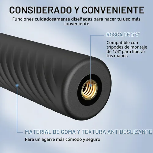 Vista 9 de TONOR Mango de micrófono inalámbrico compatible con DJI, RODE, Hollyland, soporte de micrófono de longitud ajustable para todos los micrófonos