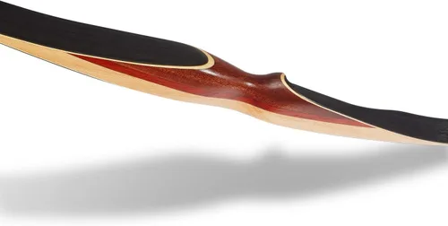 Vista 5 de Arco Recurvo Laminado Tradicional de 54", Tiro con Arco Americano de Caza y Objetivo/Arco de Caballo/Arco Largo, Compatible con la Mayoría